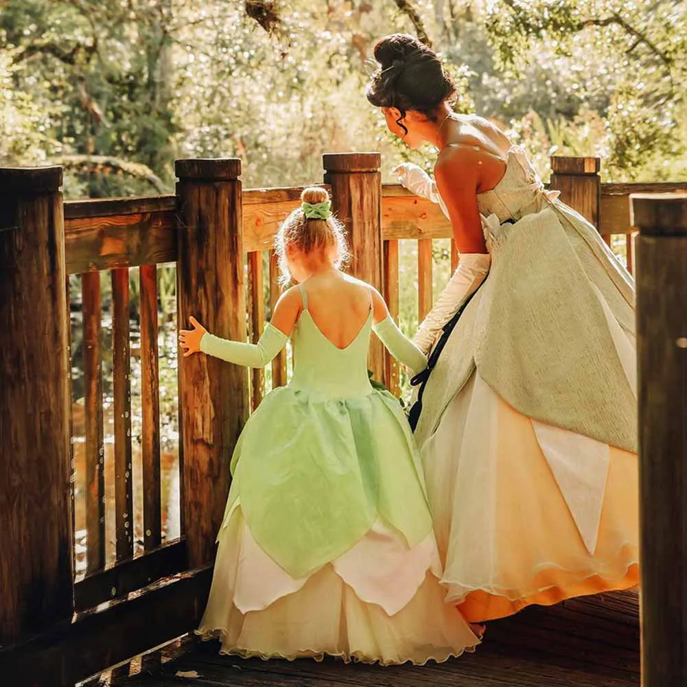 Little Girl Cosplay Princess Dress Gala Prom Halloween Gown