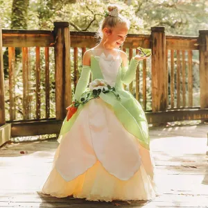 Little Girl Cosplay Princess Dress Gala Prom Halloween Gown