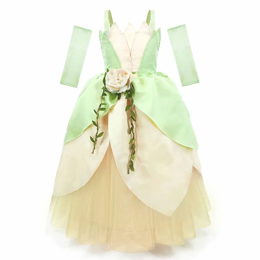 Little Girl Cosplay Princess Dress Gala Prom Halloween Gown