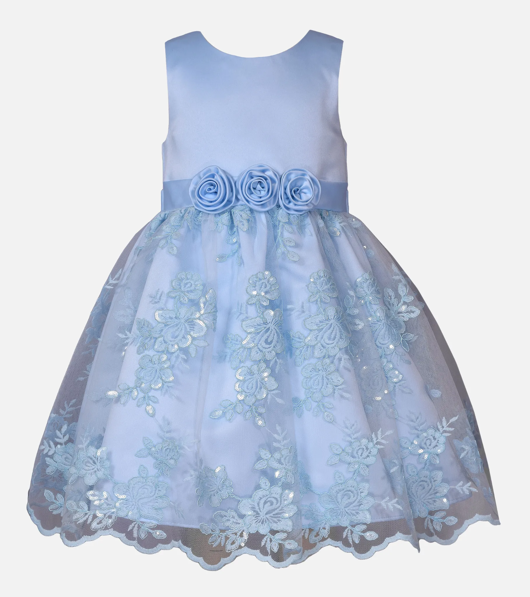 Lucia Embroidered Party Dress