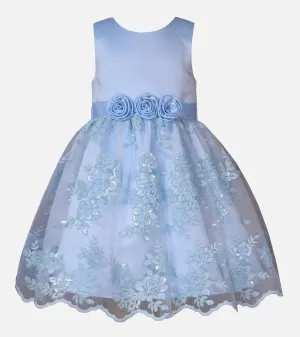 Lucia Embroidered Party Dress
