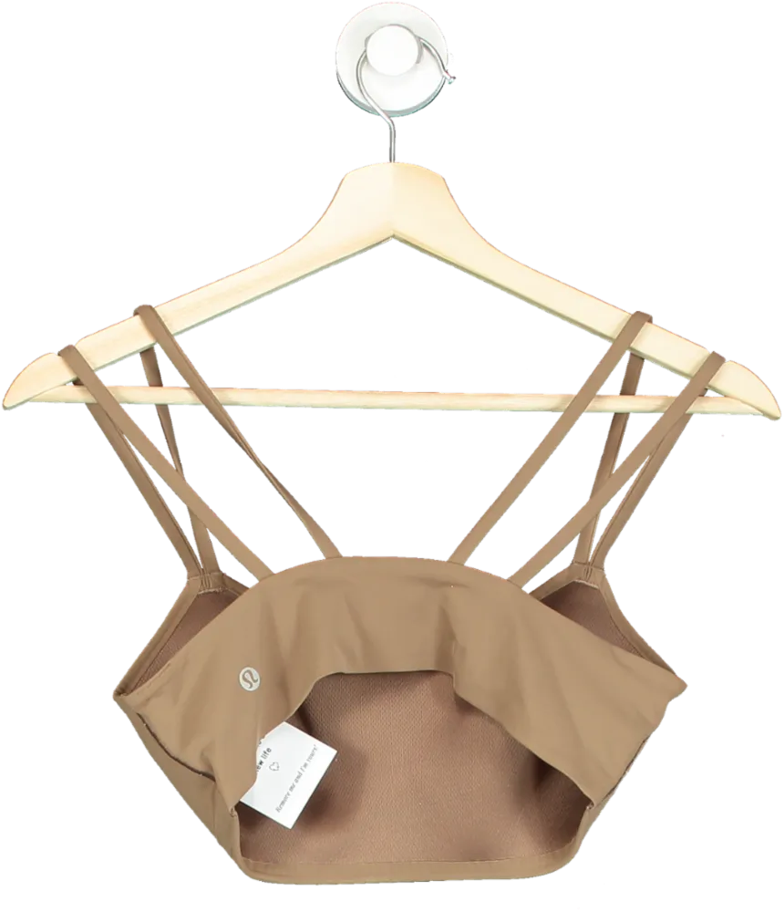 Lululemon Brown Double Strap Sports Bra