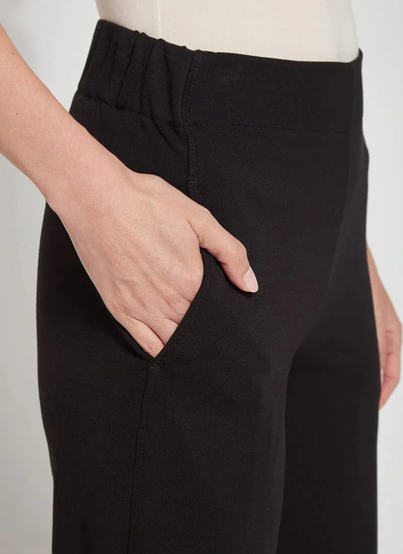 Lysse - Leila Crop Relaxed Wide Leg Pant - Black