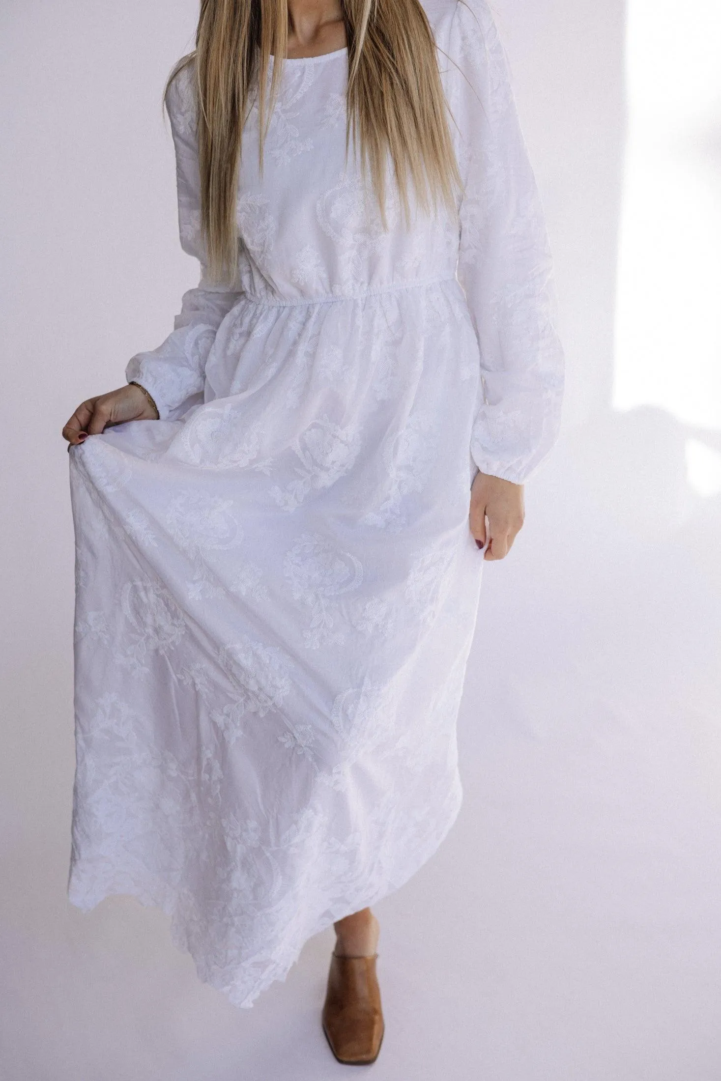 Marissa LDS Temple Dress