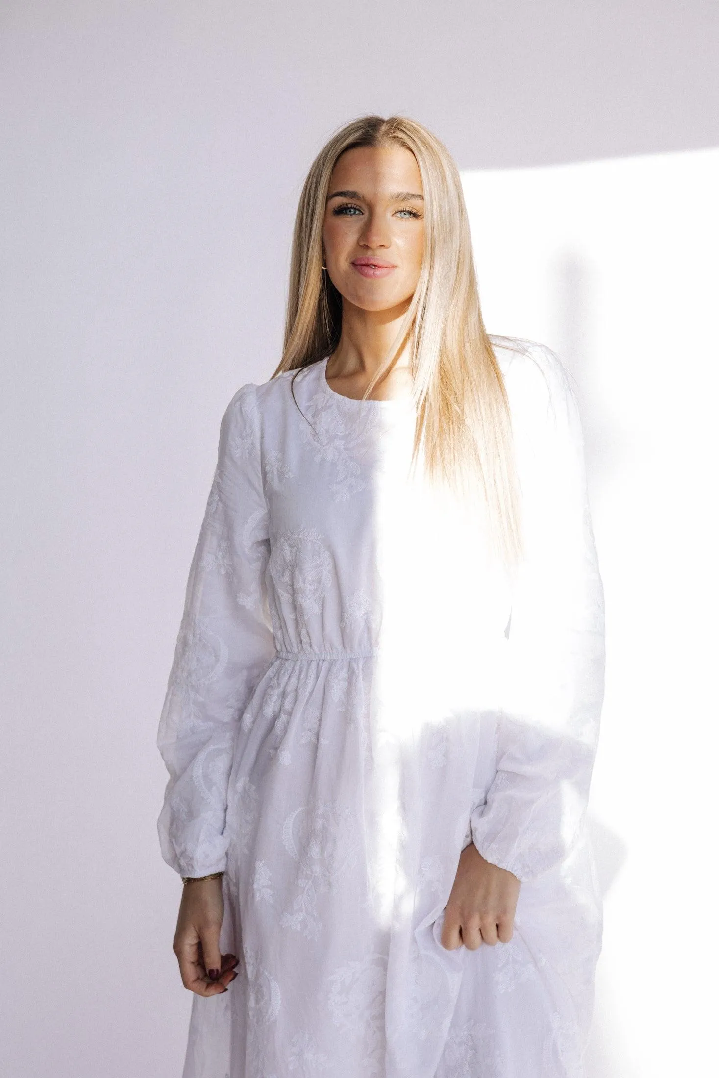 Marissa LDS Temple Dress