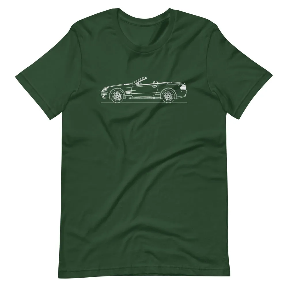 Mercedes-Benz SL 500 R230 silhouette T-shirt