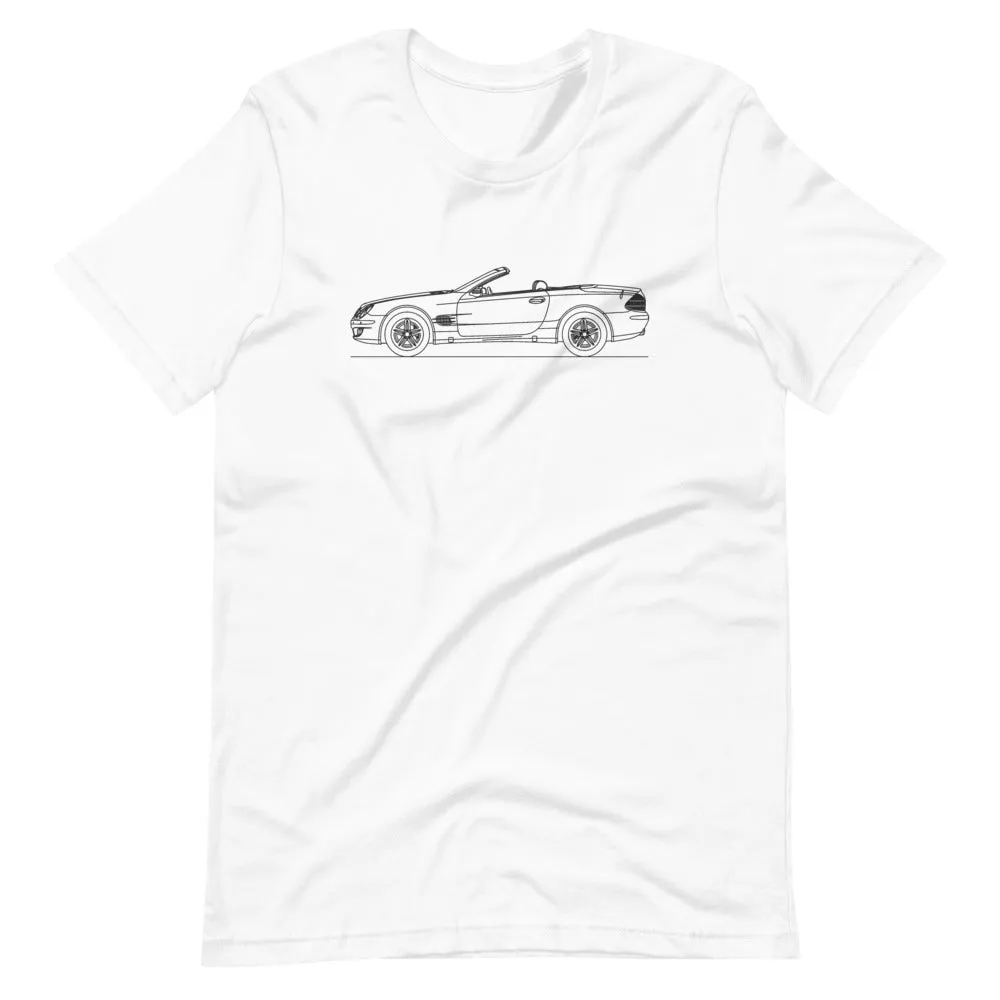 Mercedes-Benz SL 500 R230 silhouette T-shirt