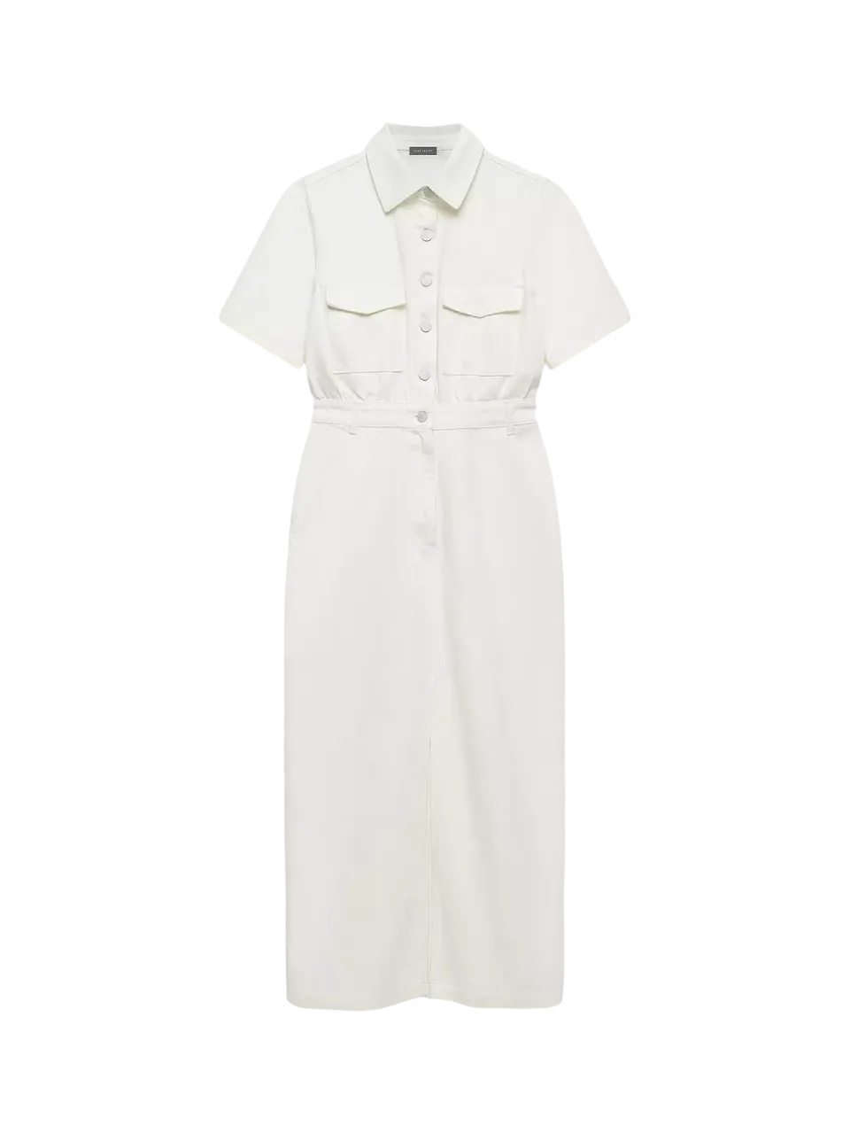 Mint Velvet White 2 in 1 Denim Midi Dress UK 14