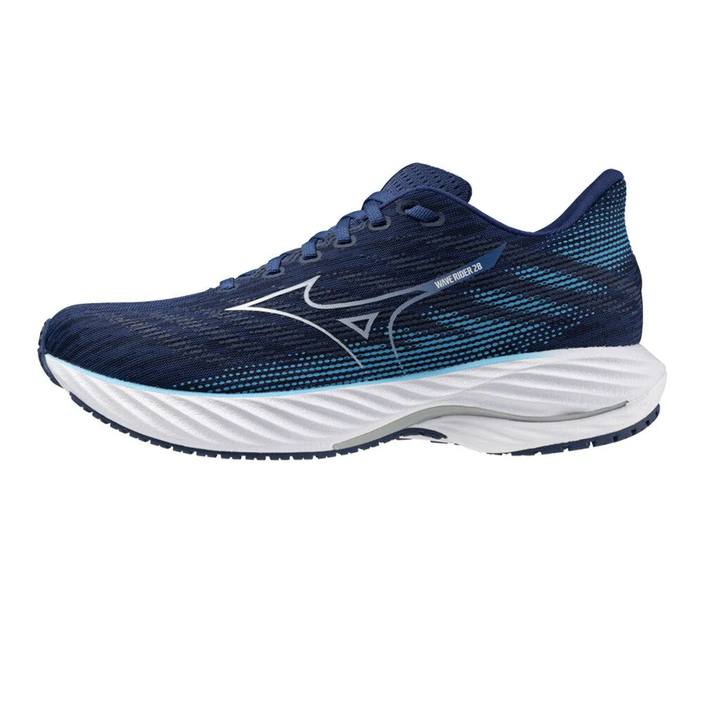 Mizuno Wave Rider 28 (Mens) - Estate Blue/White/River Blue