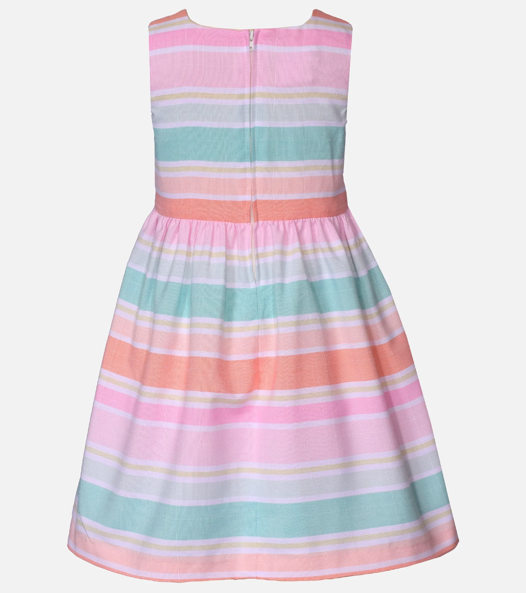 Molly Linen Dress with Cardigan