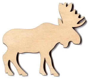 Moose - 4" Tall