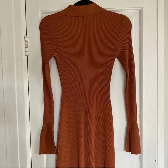 NWOT A.L.C. Lance polo-collar dress Small