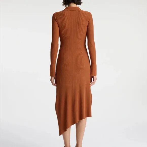 NWOT A.L.C. Lance polo-collar dress Small