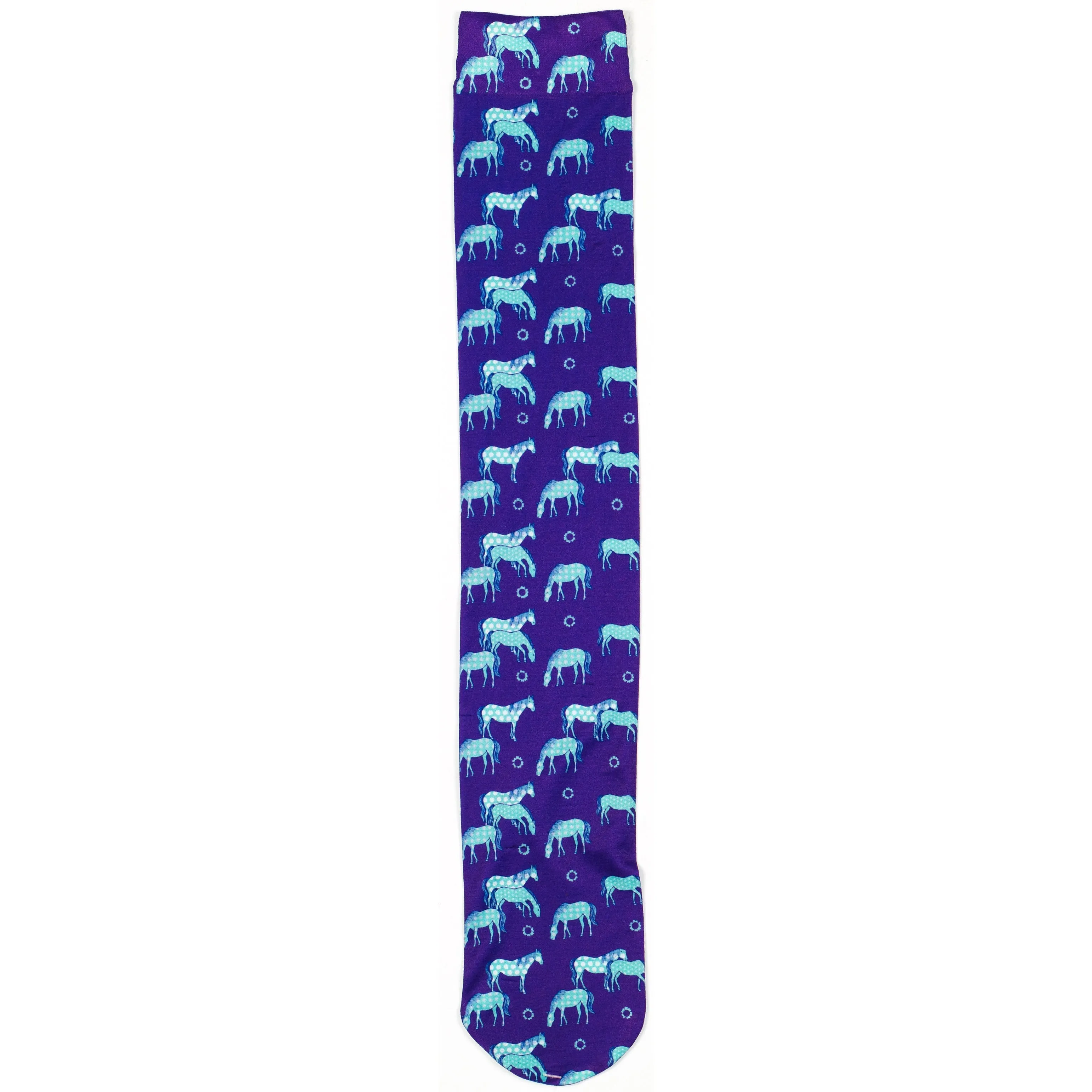 Ovation Ladies Zocks Boot Socks-Spotted Pony