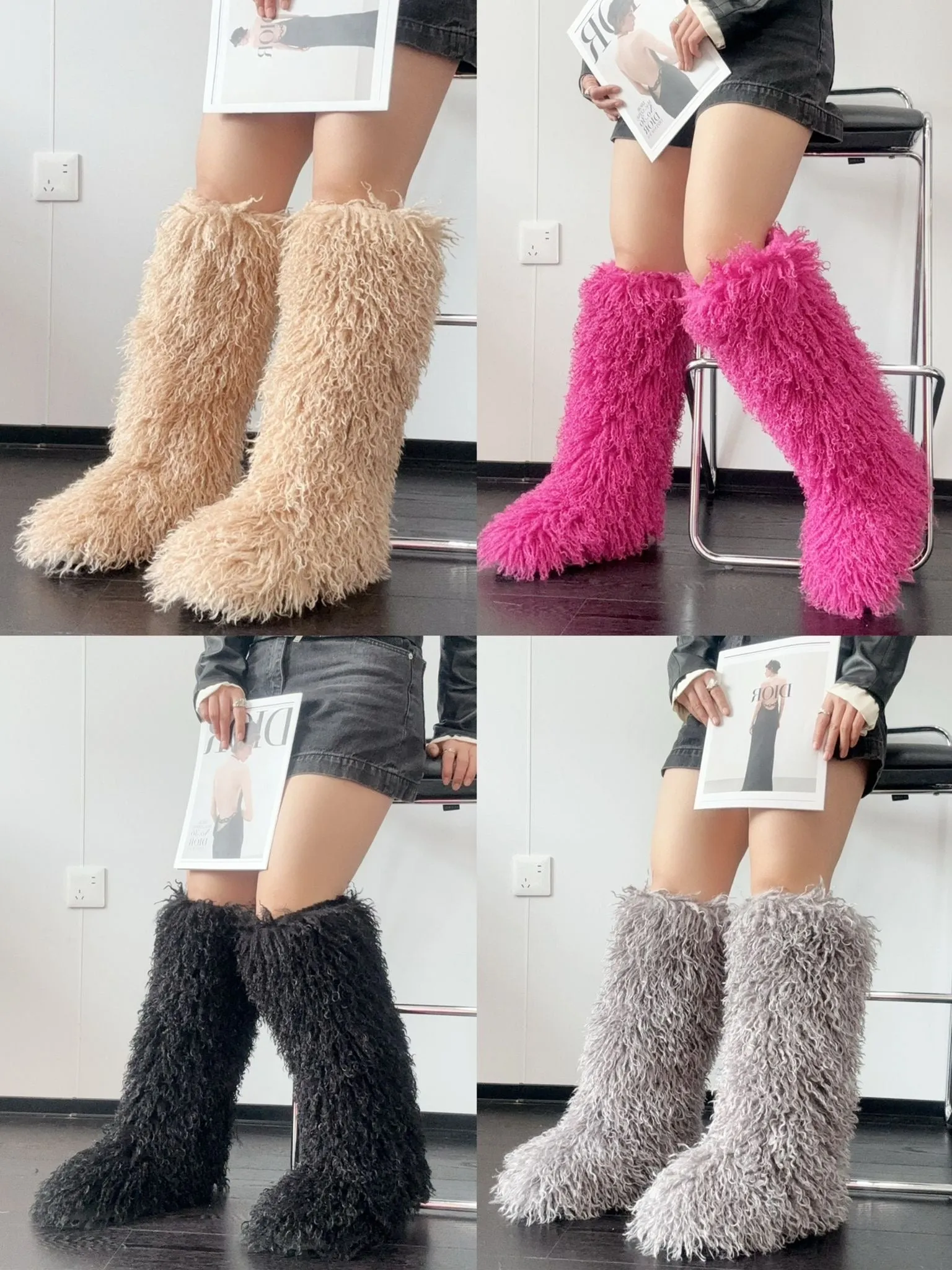 Poodle Boots (TALL)