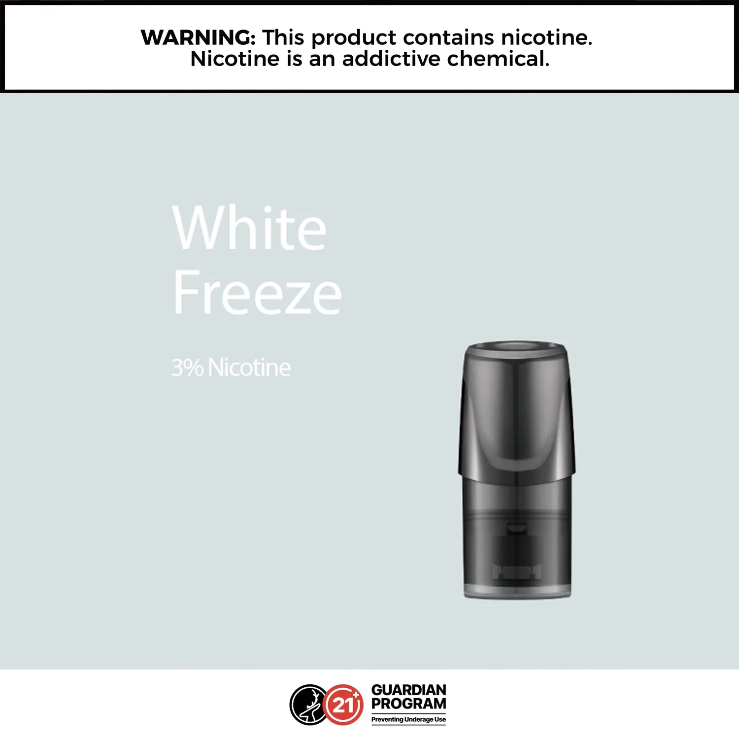 RELX Pods: White Freeze