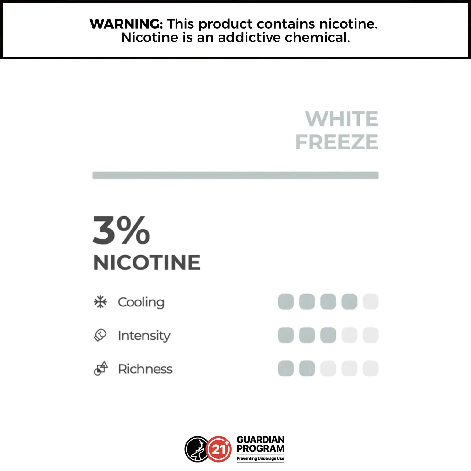 RELX Pods: White Freeze