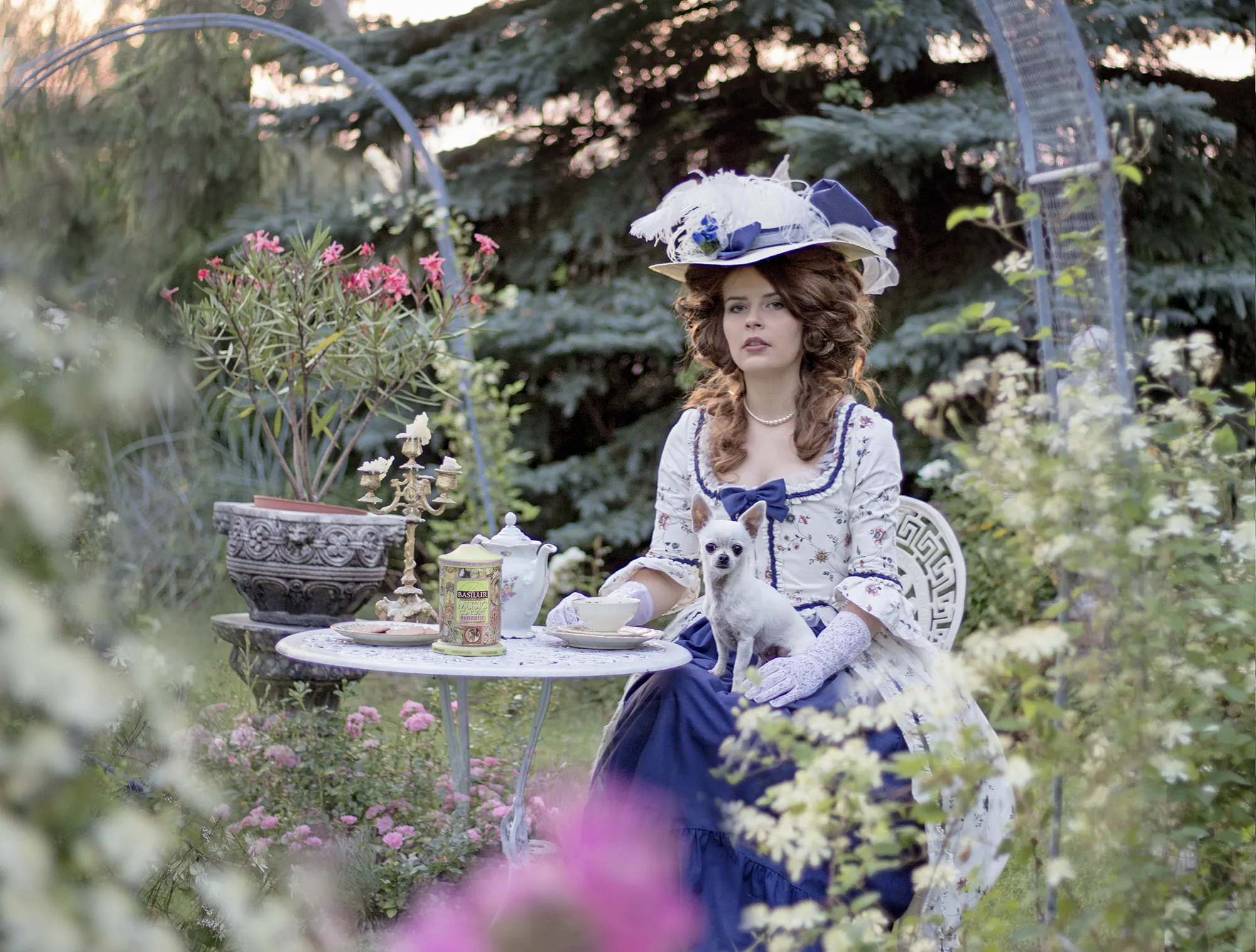 Rococo Robe A'la Polonaise