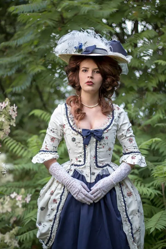 Rococo Robe A'la Polonaise