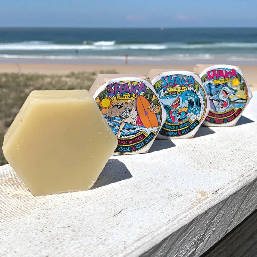 SHAKA ACTIVE ECO SURF WAX