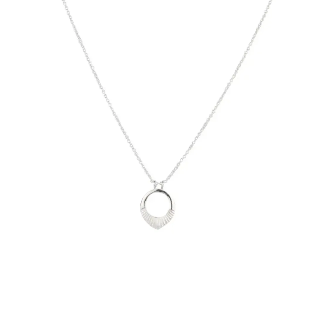 Small Helios Necklace in Sterling Silver