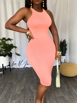 SNOOKIE SILHOUTTE MIDI | DRESS