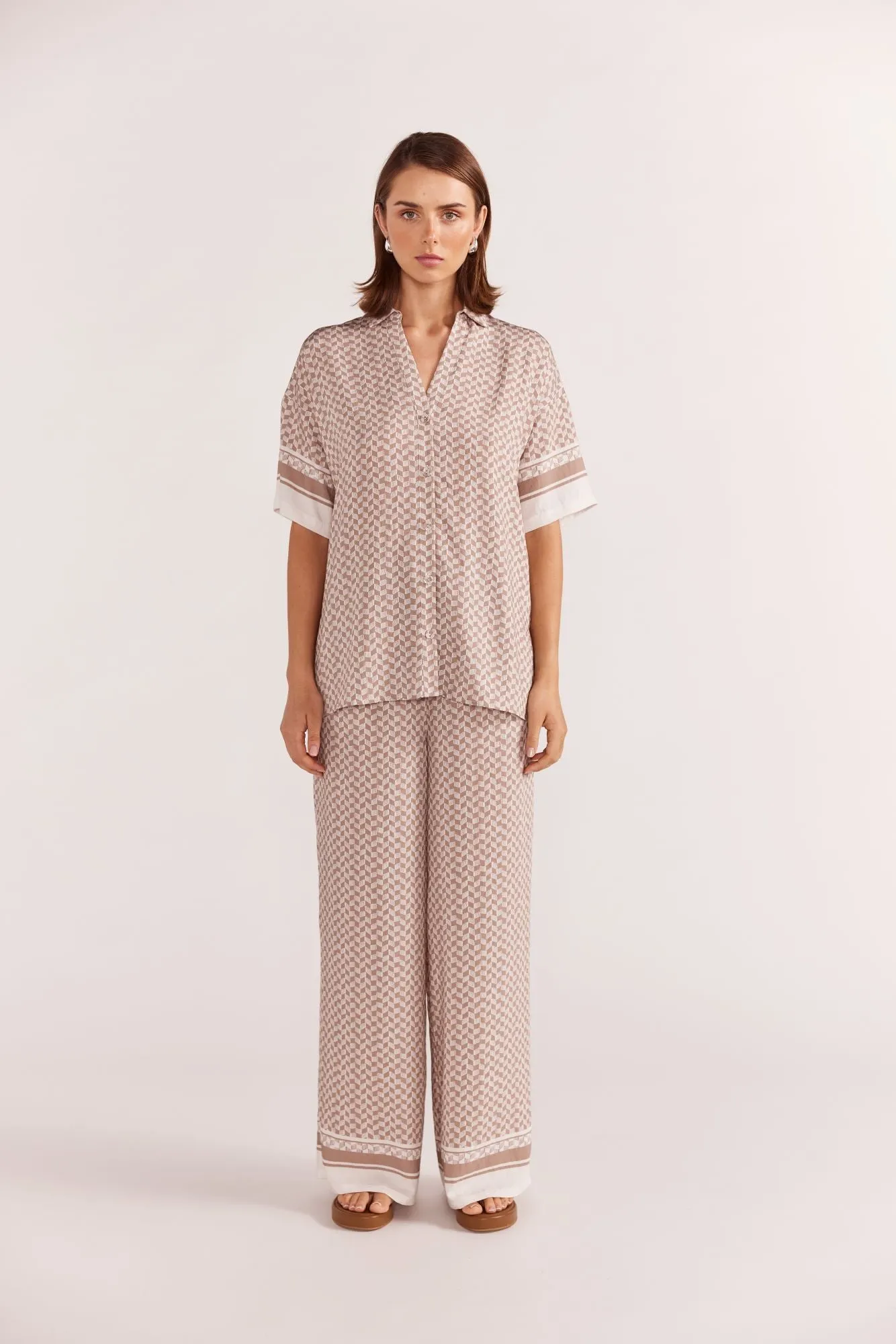 Soleil Resort Shirt | Beige