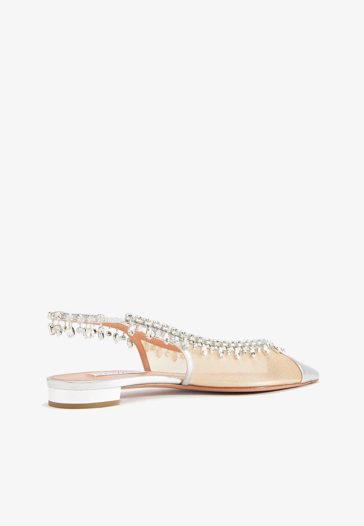 Temptation Crystal-Embellished Flats