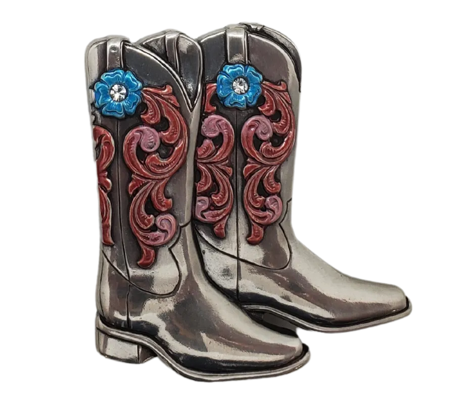 The "Retro Boots" Belt Buckle