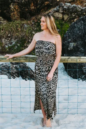 Tube Dress Leopard