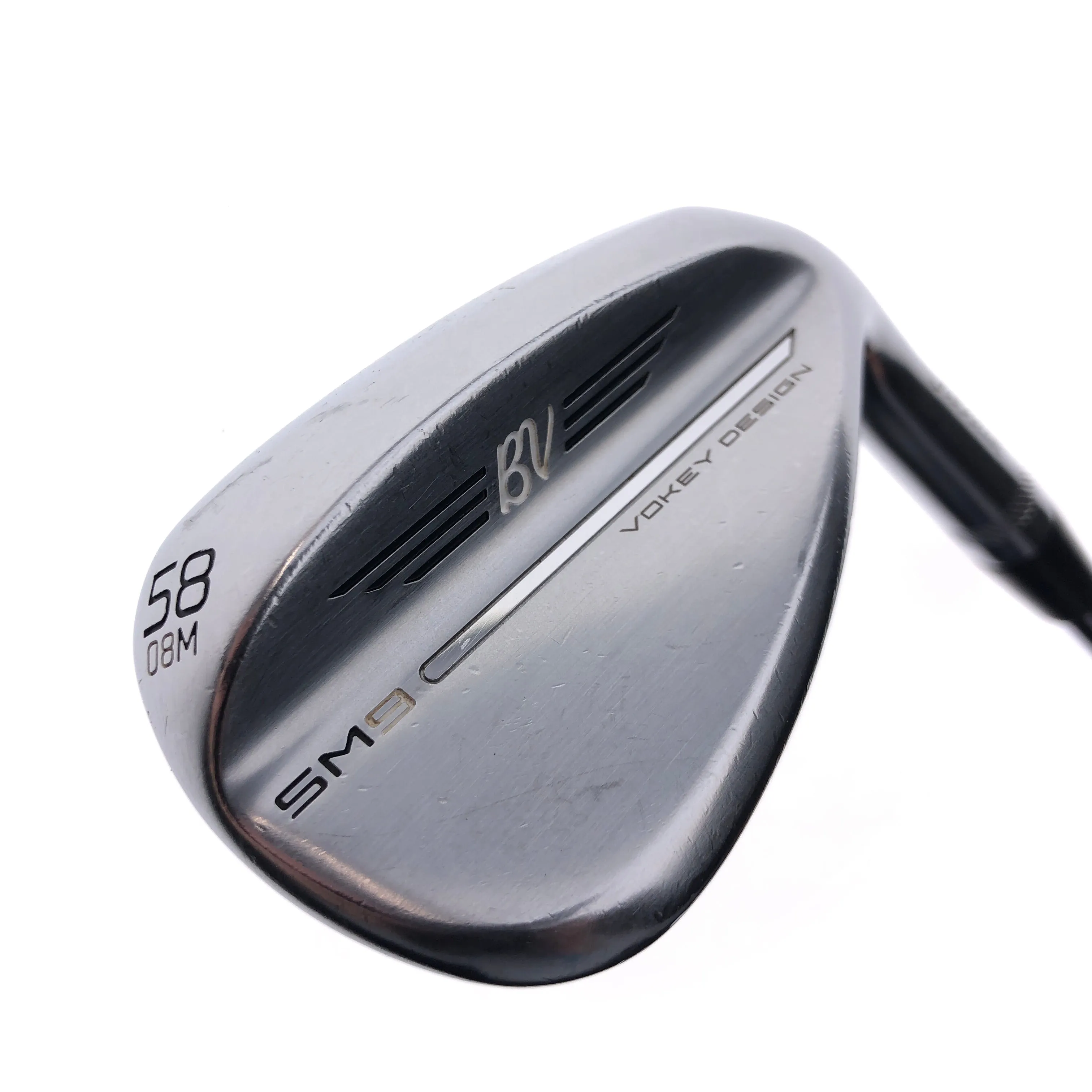 Used Titleist SM9 Tour Chrome Lob Wedge / 58.0 Degrees / Wedge Flex