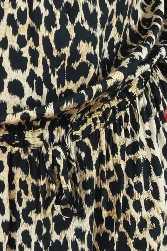 Wing Dress "Leopard"