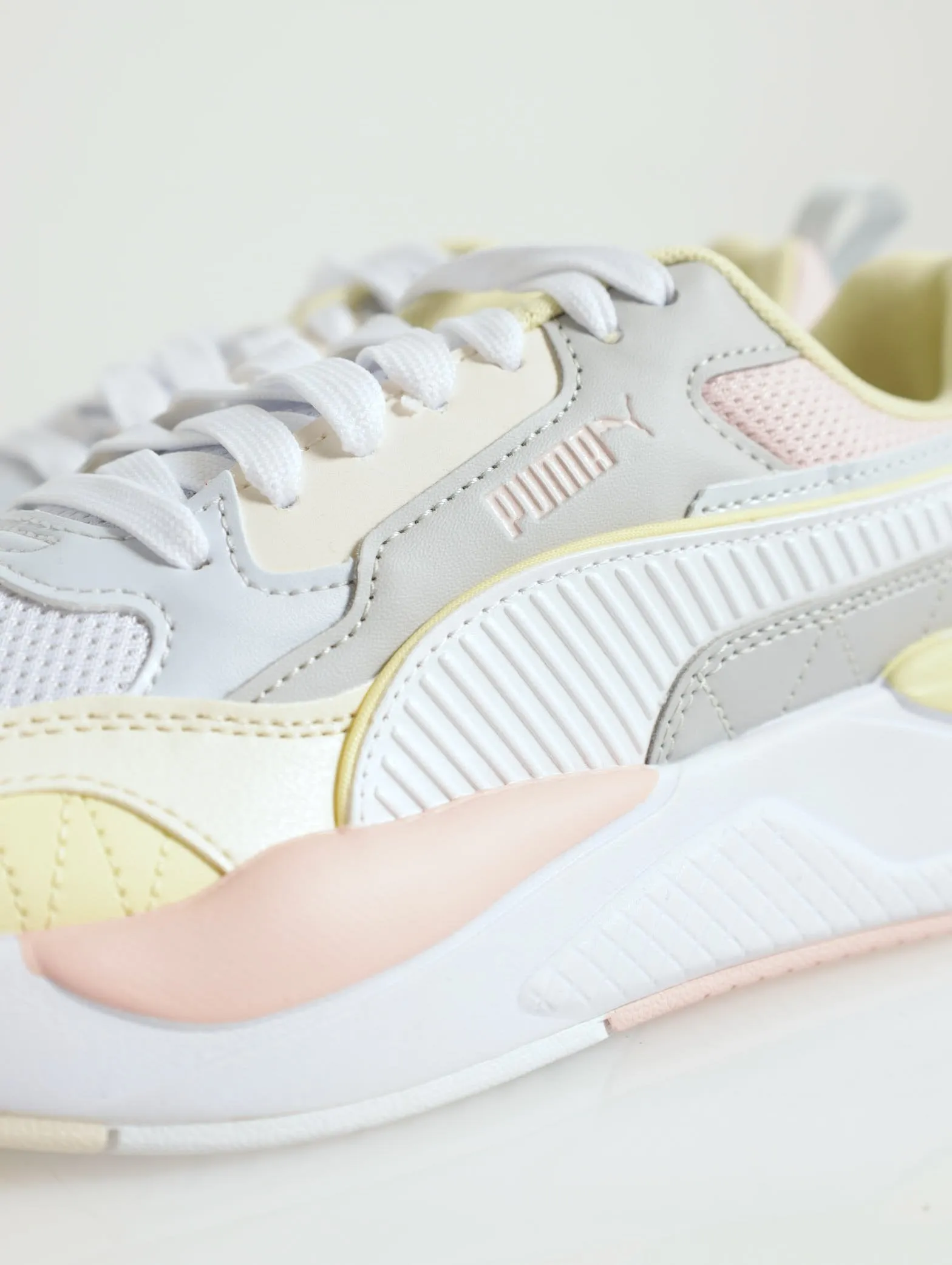 X-Ray 2 Square Lace-Up Sneaker - White