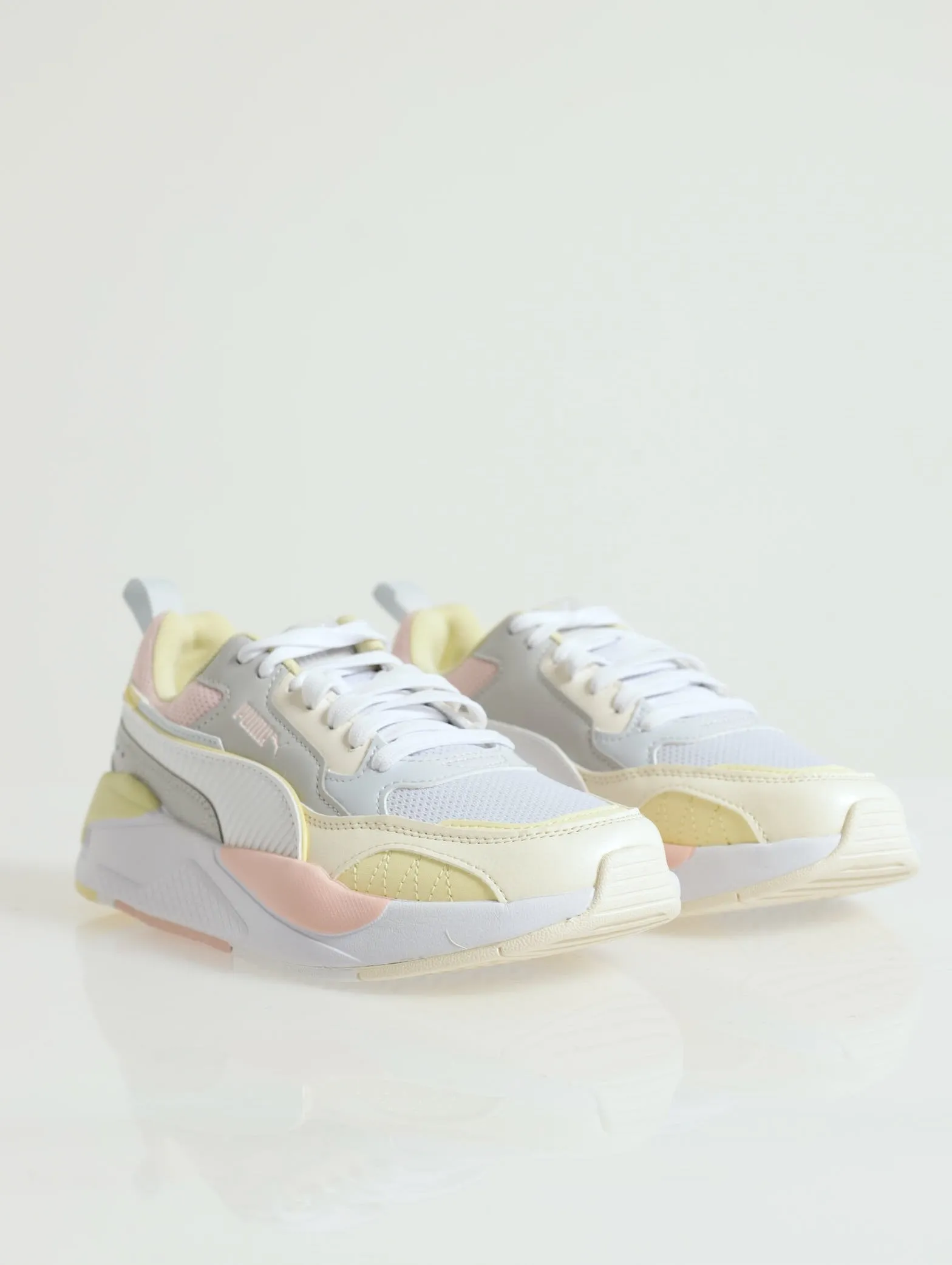 X-Ray 2 Square Lace-Up Sneaker - White