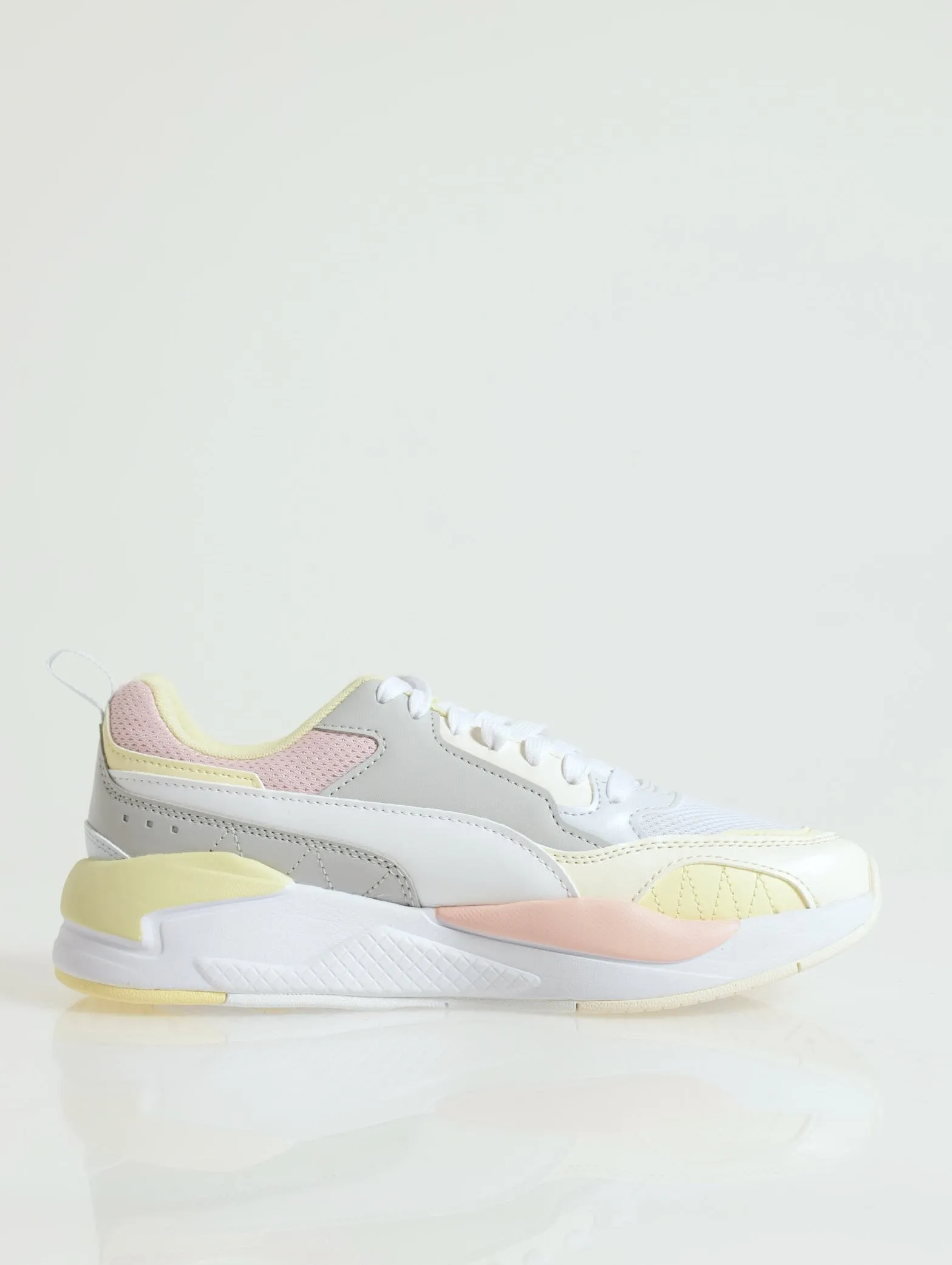 X-Ray 2 Square Lace-Up Sneaker - White